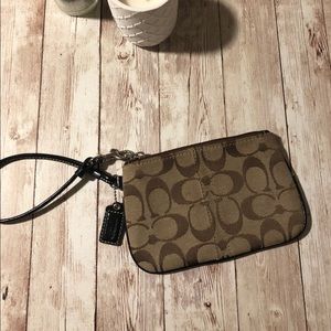 Authentic Coach Wristlet